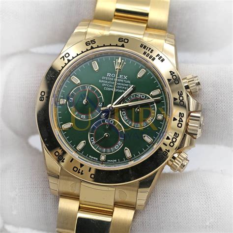 rolex daytona green dial discontinued|rolex daytona 116508 green.